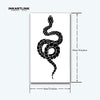 Snake Temporary Tattoo Sticker | Waterproof | Lasts Up to 15 Days | Semi Permanent | Ultra-Detailed Design