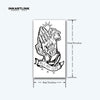 Praying Hands Temporary Tattoo | Lasts 1-2 Weeks | Realistic Herbal Juice Tattoo Stickers | Magic Tattoos