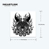 Demon Knife Temporary Tattoo | Lasts 15 Days | Waterproof | Semi-Permanent Sticker | New Technology
