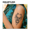 Deer God Temporary Tattoo Sticker, Waterproof Magic Tattoo, Lasts to 15 Days Fake Tattoo, Semi Permanent Tattoo