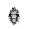 Lion Temporary Tattoo Sticker | Waterproof | Lasts up to 15 Days | Semi-Permanent | Realistic Design