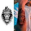 Lion Temporary Tattoo Sticker | Waterproof | Lasts up to 15 Days | Semi-Permanent | Realistic Design