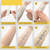 Muppet Combination Temporary Tattoo Sticker Lasts 1-2 Weeks Waterproof and Anti-Friction