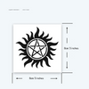 Sun Temporary Tattoo Sticker, Waterproof Magic Tattoo, Lasts to 15 Days Fake Tattoo, Semi Permanent Tattoo