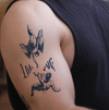 Angel Rescue Temporary Tattoo | Waterproof | Lasts Up to 15 Days | Semi-Permanent Fake Tattoo
