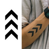Minimalism Temporary Tattoo Stickers, Magic Tattoos, Herbal Juice Tattoos, Lasting 1-2 Weeks, Realistic Fake Tattoos