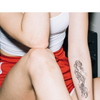Mermaid Temporary Tattoo | Waterproof | Lasts 1-2 Weeks | Chafing Resistant