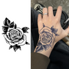 Flower Temporary Tattoo Sticker | Waterproof | Lasts up to 15 Days | Semi Permanent