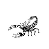 Scorpion Temporary Tattoo Sticker, Waterproof Magic Tattoo, Lasts to 15 Days Fake Tattoo, Semi Permanent Tattoo