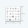 Small Animal World Temporary Tattoo Sticker | Waterproof | Lasts up to 15 Days | Semi-Permanent | Quick & Easy Application