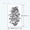 Eastern Dragon Temporary Tattoo Sticker, Waterproof Magic Tattoo, Lasts to 15 Days Fake Tattoo, Semi Permanent TattooEastern Dragon Temporary Tattoo | Waterproof | Lasts Up to 15 Days | Semi-Permanent | Magic Sticker