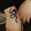 Snake Temporary Tattoo Sticker | Waterproof | Lasts Up to 15 Days | Semi Permanent | Ultra-Detailed Design