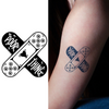 Band-Aid Temporary Tattoo Stickers | Magic Tattoos | Herbal Juice Tattoos | Lasts 1-2 Weeks | Realistic Fake Tattoos