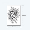 Lion Temporary Tattoo Sticker | Waterproof | Lasts up to 15 Days | Semi Permanent | Fake Tattoo