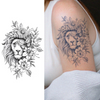 Lion Temporary Tattoo Sticker | Waterproof | Lasts up to 15 Days | Semi Permanent | Fake Tattoo