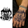 Joker King Skull Temporary Tattoo | Waterproof | Lasts Up to 15 Days | Semi-Permanent