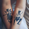 Devil Boy Temporary Tattoo Sticker | Waterproof | Lasts up to 15 Days | Semi-Permanent Fake Tattoo