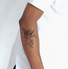 Punishment Angel Temporary Tattoo | Magic Tattoos | Herbal Juice | Lasts 1-2 Weeks | Realistic Fake Tattoo Stickers