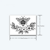 Bee Temporary Tattoo | Waterproof | Lasts 15 Days | Semi-Permanent Sticker