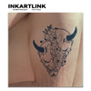 Flower Prajna Temporary Tattoo | Waterproof | Lasts 15 Days | Semi-Permanent Fake Tattoo