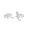 Pterosaur Temporary Tattoo | Waterproof | Lasts up to 15 Days | Semi-Permanent