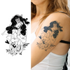 Anime Assassin Girl Temporary Tattoo | Waterproof & Long-Lasting | Friction-Proof | 1-2 Weeks Wear