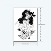Anime Assassin Girl Temporary Tattoo | Waterproof & Long-Lasting | Friction-Proof | 1-2 Weeks Wear