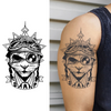 Majestic Pilot Temporary Tattoo Sticker | Waterproof | Lasts Up to 15 Days | Semi-Permanent Fake Tattoo
