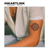 Compass Temporary Tattoo Sticker | Waterproof | Lasts up to 15 Days | Semi-Permanent Look