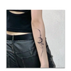 Ink Moon Temporary Semi-Permanent Tattoo Sticker: 1-2 Weeks of Waterproof, Friction-Proof Style