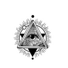 Eye of Heaven Temporary Tattoo Sticker, Waterproof Magic Tattoo, Lasts to 15 Days Fake Tattoo, Semi Permanent Tattoo