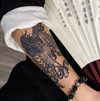 Kirin Dragon Temporary Tattoo | Waterproof | Lasts Up To 15 Days | Easy Application