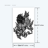 Kirin Dragon Temporary Tattoo | Waterproof | Lasts Up To 15 Days | Easy Application