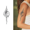 New Whale Temporary Tattoo Sticker | Waterproof | Lasts up to 15 Days | Semi-Permanent Fake Tattoo