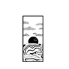 Setting Sun Temporary Tattoo | Waterproof | Lasts Up to 15 Days | Easy Application