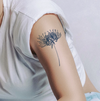 Equinox Flower Temporary Tattoo | Lasting 1-2 Weeks | Water & Sweat Proof | Ultra-Detailed Magic Tattoo Stickers