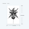 Ink Temporary Tattoo Sticker | Waterproof Magic Tattoo | Lasts up to 15 Days | Semi Permanent Fake Tattoo