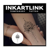 Lotus Temporary Tattoo Sticker | Waterproof | Lasts up to 15 Days | Semi Permanent Fake Tattoo