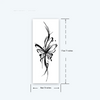 Butterfly Temporary Tattoo Stickers | Magic Tattoos | Herbal Juice Tattoos | Lasts 1-2 Weeks | Realistic Fake Tattoo