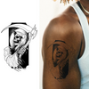 Undead Messenger Temporary Tattoo Stickers, Magic Tattoos, Herbal Juice Tattoos, Lasting 1-2 Weeks, Realistic Fake Tattoos