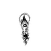 Severed Hand Temporary Tattoo Sticker, Waterproof Magic Tattoo, Lasts to 15 Days Fake Tattoo, Semi Permanent Tattoo