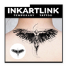 Angel Temporary Tattoo Sticker, Waterproof Magic Tattoo, Lasts to 15 Days Fake Tattoo, Semi Permanent Tattoo