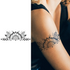 Armband Temporary Tattoo Sticker, Waterproof Magic Tattoo, Lasts to 15 Days Fake Tattoo, Semi Permanent Tattoo