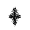 Cross Temporary Tattoo | Waterproof | Lasts 15 Days | Semi-Permanent | Magic Sticker