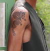 Dragon Temporary Tattoo Sticker | Waterproof Magic Tattoo | Lasts up to 15 Days | Semi Permanent Fake Tattoo