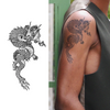 Dragon Temporary Tattoo Sticker | Waterproof Magic Tattoo | Lasts up to 15 Days | Semi Permanent Fake Tattoo