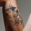 Guardian Prajna Temporary Tattoo | Waterproof | Lasts Up to 15 Days | Semi-Permanent | Fake Tattoo Sticker