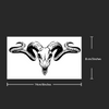 The Silence of the Lambs Temporary Tattoo | Waterproof & Sweat-Proof | Lasts Up To 15 Days