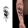 The Whale Temporary Tattoo Sticker | Waterproof | Lasts up to 15 Days | Semi-Permanent