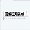Armband Temporary Tattoo Sticker, Waterproof Magic Tattoo, Lasts to 15 Days Fake Tattoo, Semi Permanent Tattoo